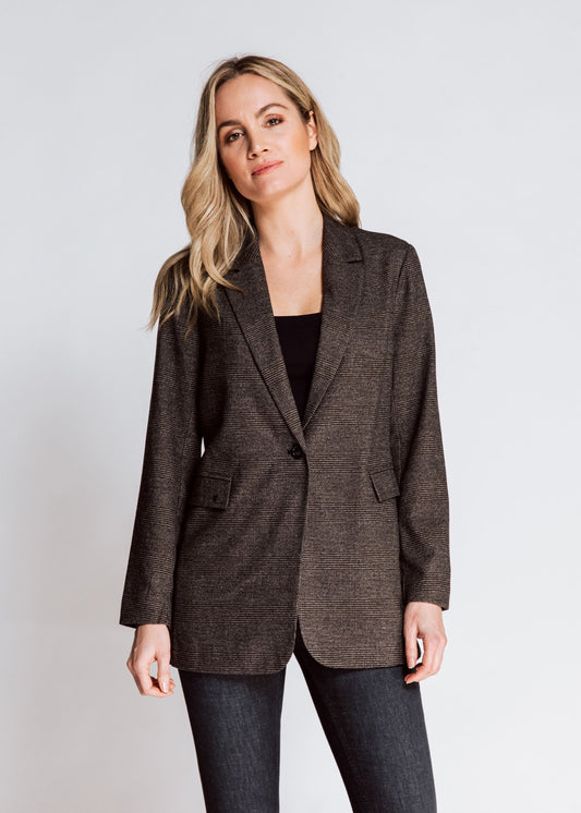 Zhrill Ellie Brown Blazer