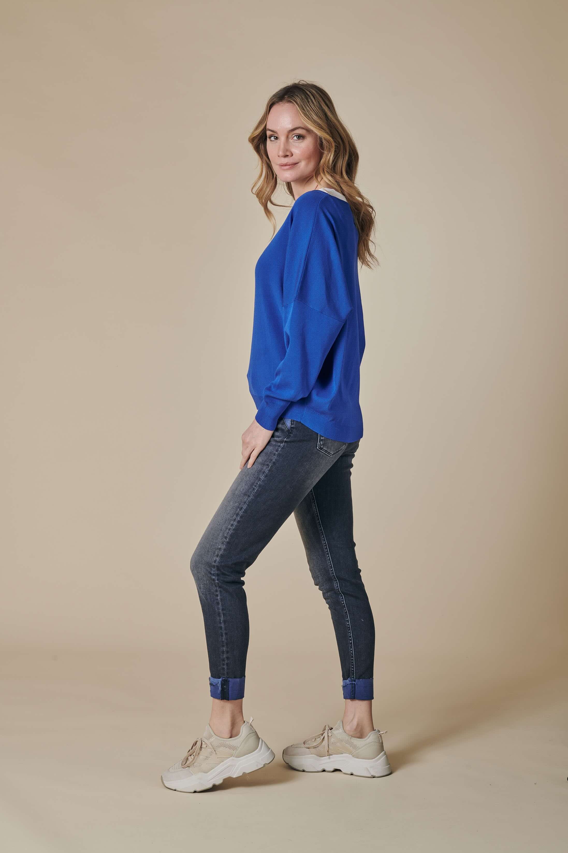 Talia Knit - Electric Blue