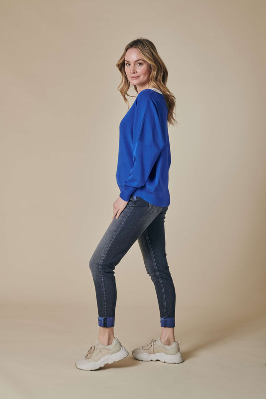 Talia Knit - Electric Blue