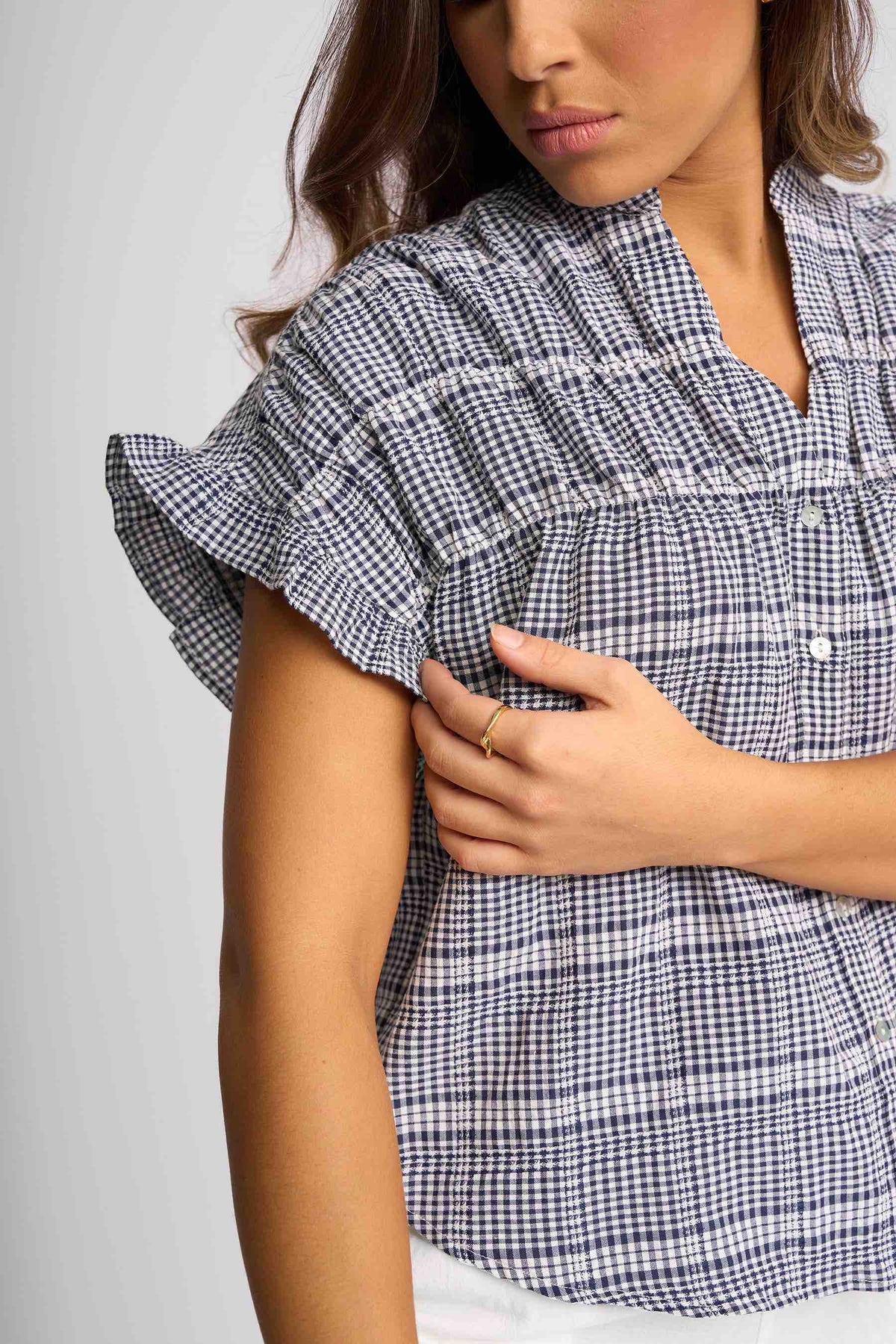 Addison Top - Gingham