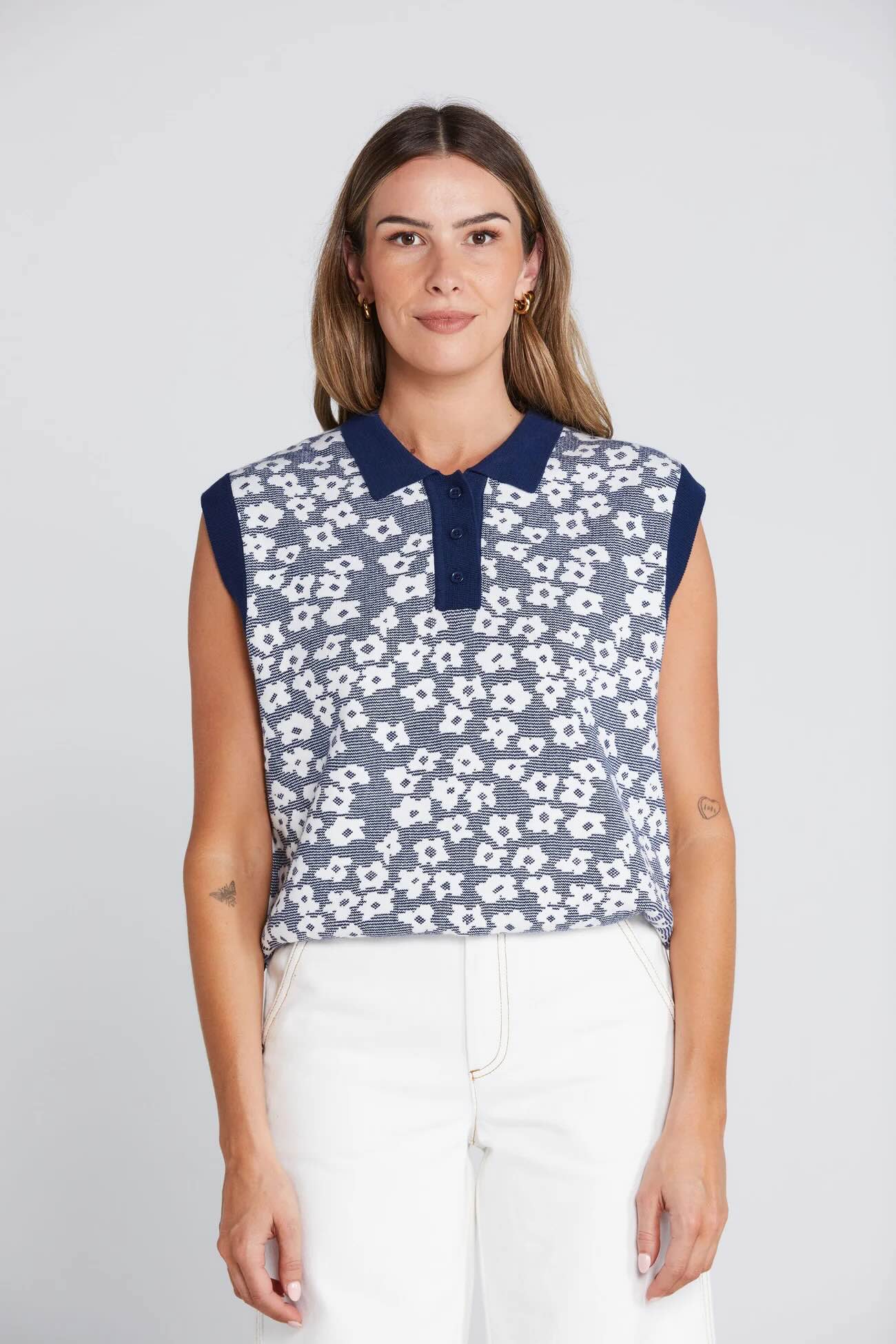 Fairway Flowers Polo