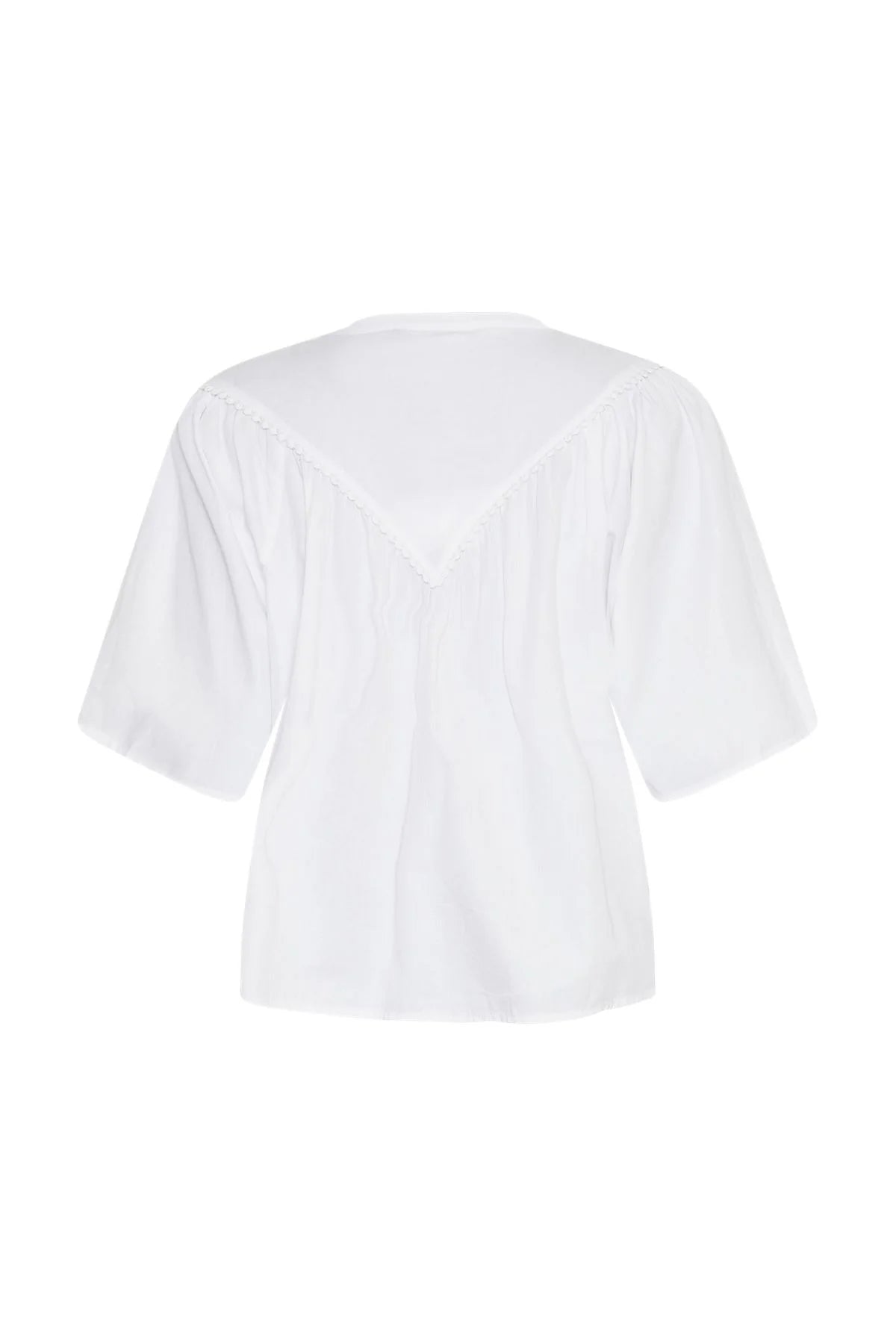 MSCH Ethelyn  2/4 Shirt - Bright White