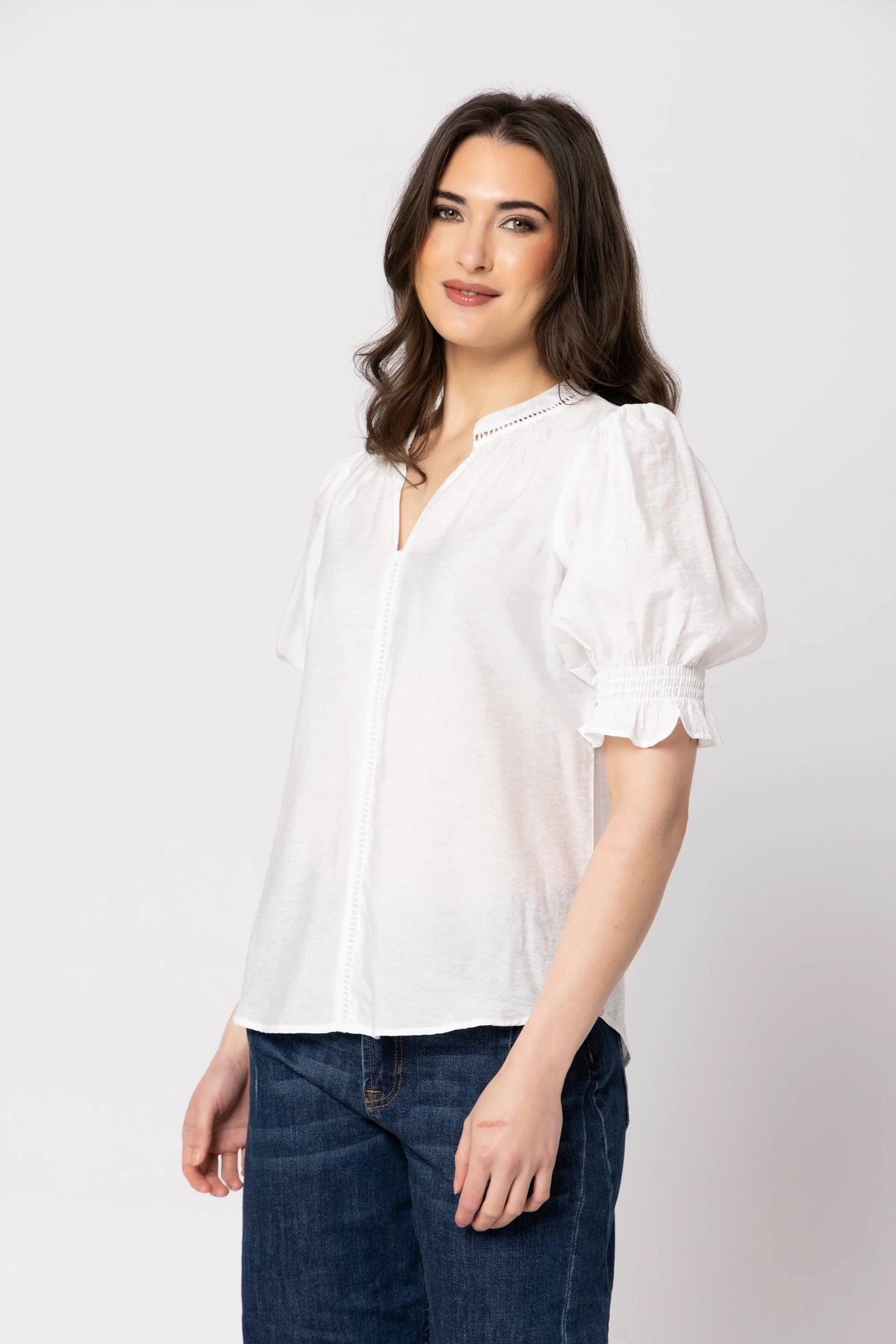Addyson Blouse - White