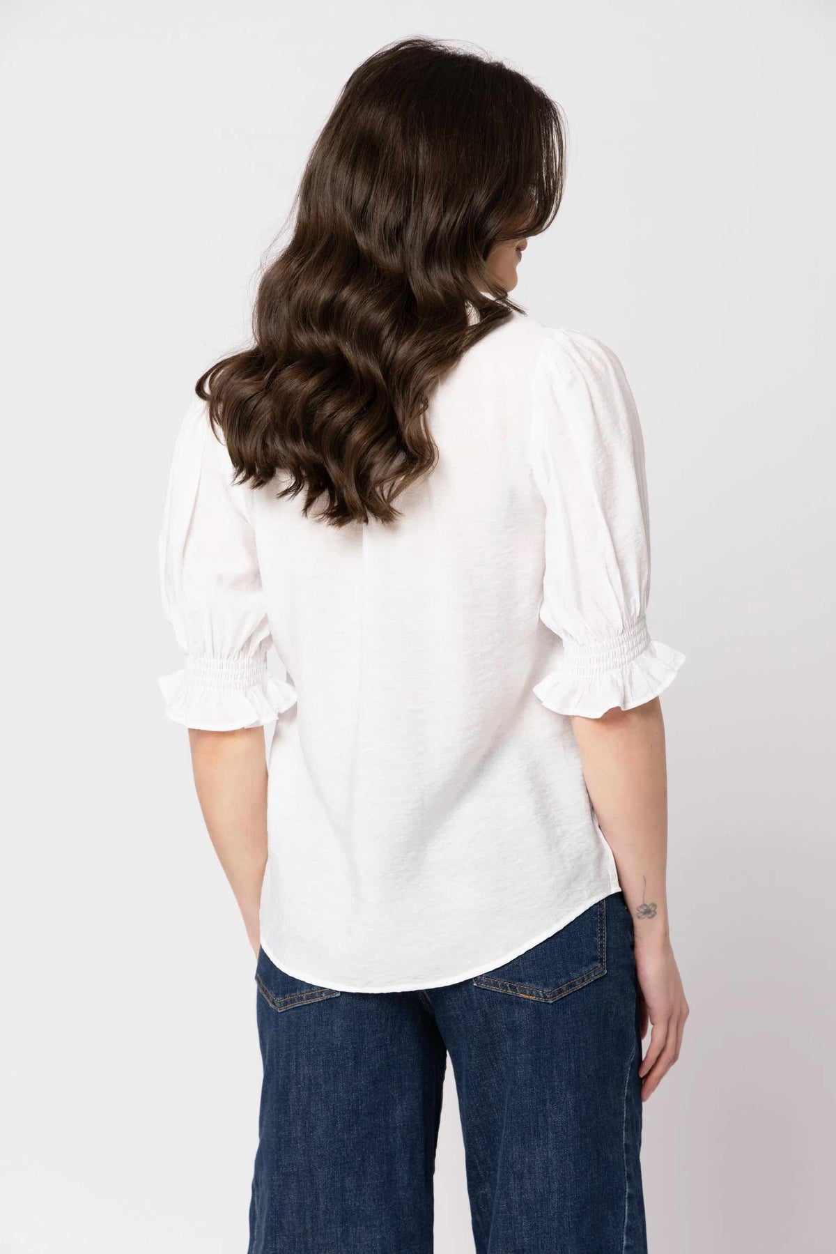 Addyson Blouse - White