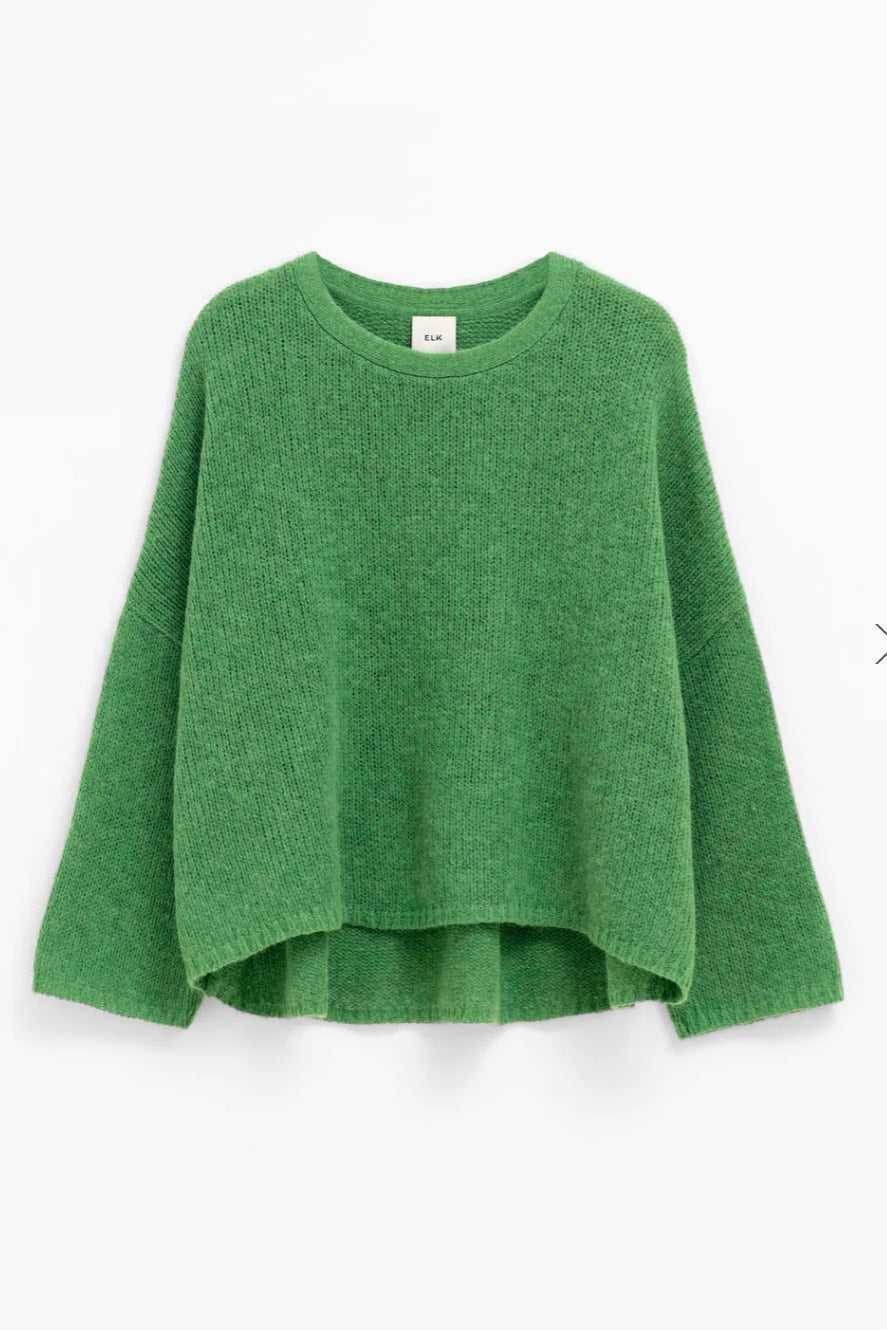 ELK Agna Sweater - Aloe Green