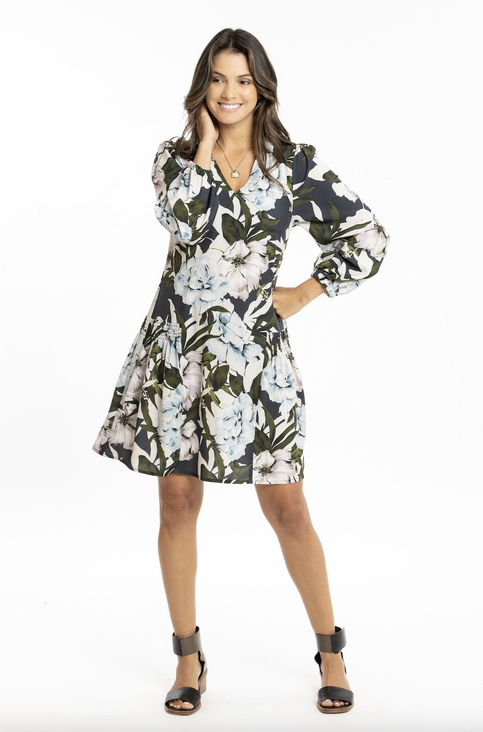 Como Panelled Swing Dress