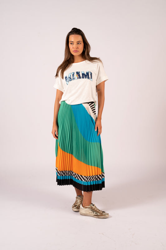 Lilian Pleat Skirt