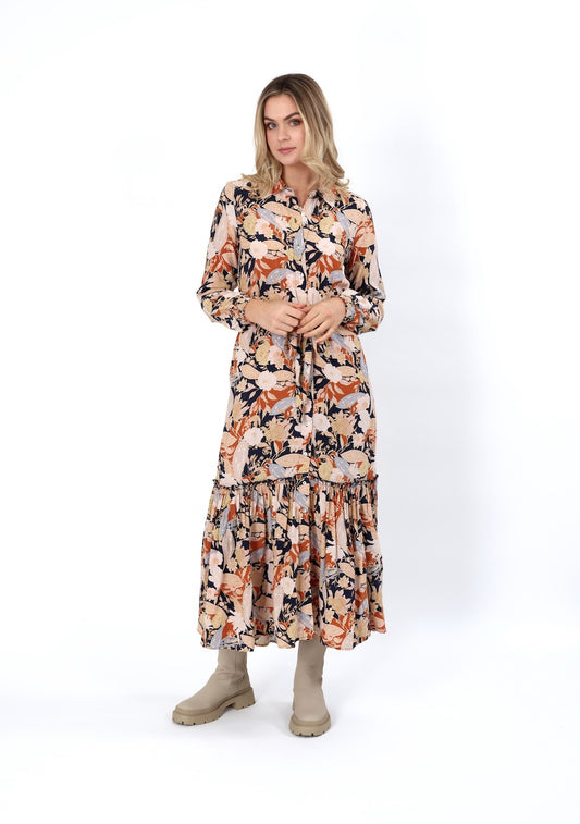 Assembly Dress - Spicy Bloom Print